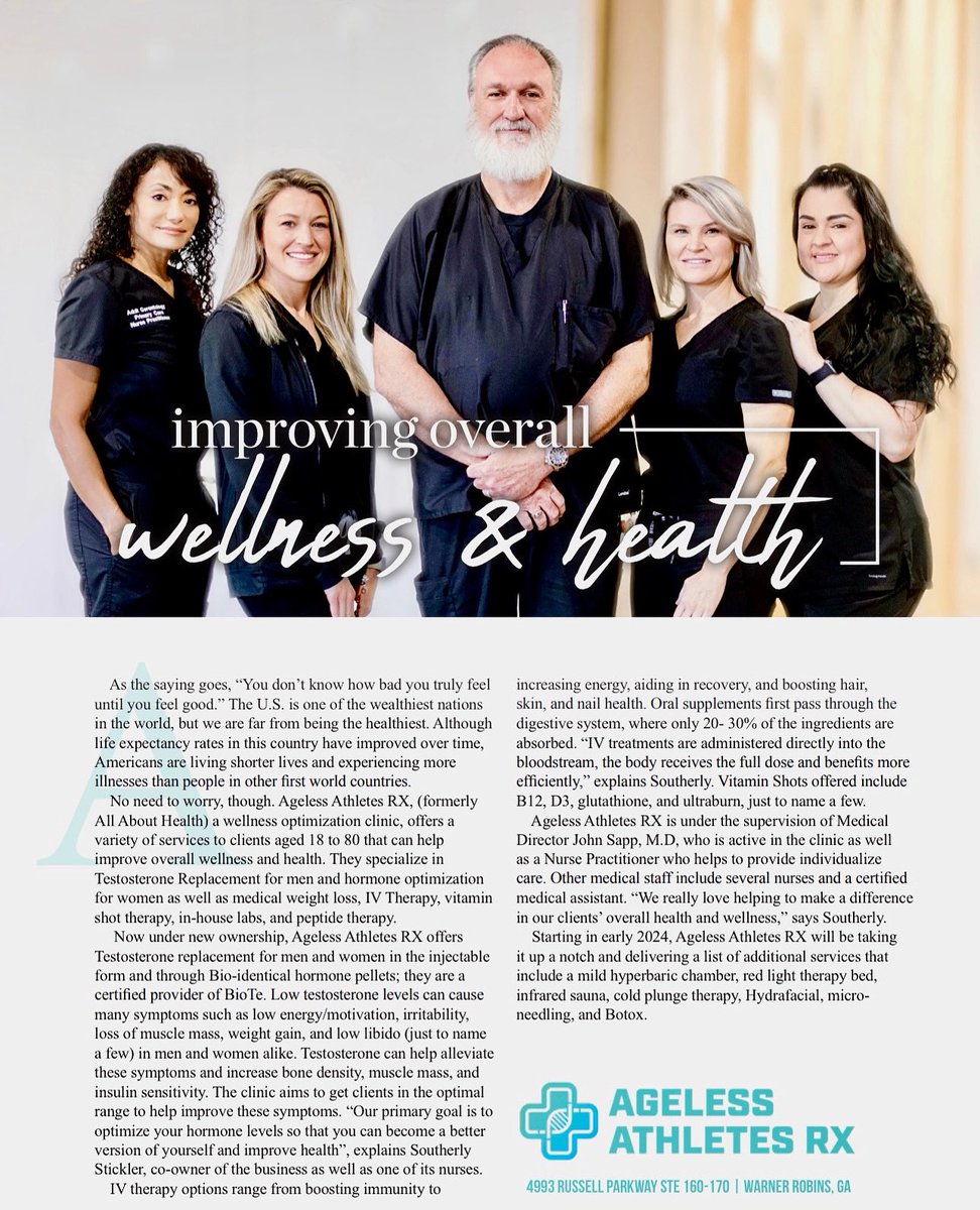 living_county's tweet photo. •Ageless Athletes RX

Hometown Living At Its Best 🧡
#houstoncountylivingmagazine
@tineeks https://t.co/z3TEtxIgMU