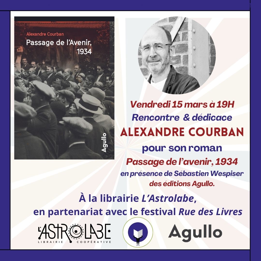 C'est ce soir ! nous avons le plaisir de recevoir Alexandre Courban et Sébastien Wespiser des éditions @Agullo_Ed !