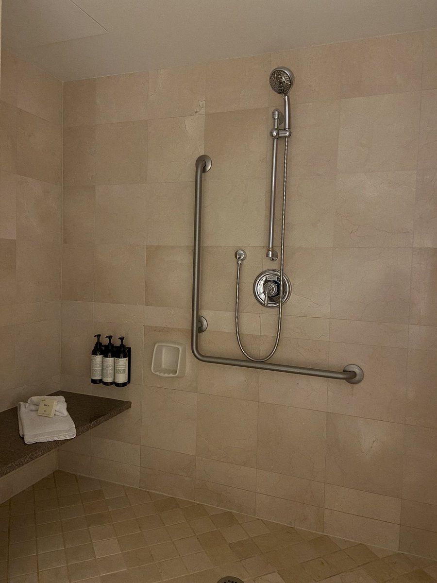 Helen Cooke (@helenfcooke) on Twitter photo This is the so- called #accessible shower <a href="/FairmontVan/">Hotel Vancouver</a> Can anyone else spot what is so blatantly wrong???
#wheelchair #access <a href="/FairmontHotels/">FairmontHotels</a> This is the so- called #accessible shower <a href="/FairmontVan/">Hotel Vancouver</a> Can anyone else spot what is so blatantly wrong???
#wheelchair #access <a href="/FairmontHotels/">FairmontHotels</a>