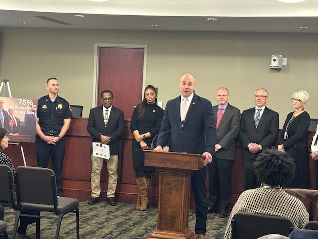 Accountability and Redemption are the foundational pillars for safe communities. I'm so proud of the collaborative work being done by the York Group Violence Intervention team. 👍 HOMICIDES IN YORK CITY DROPPED IN 2023 BY 75%. If communities aren't safe, NOTHING else matters! 🇺🇸