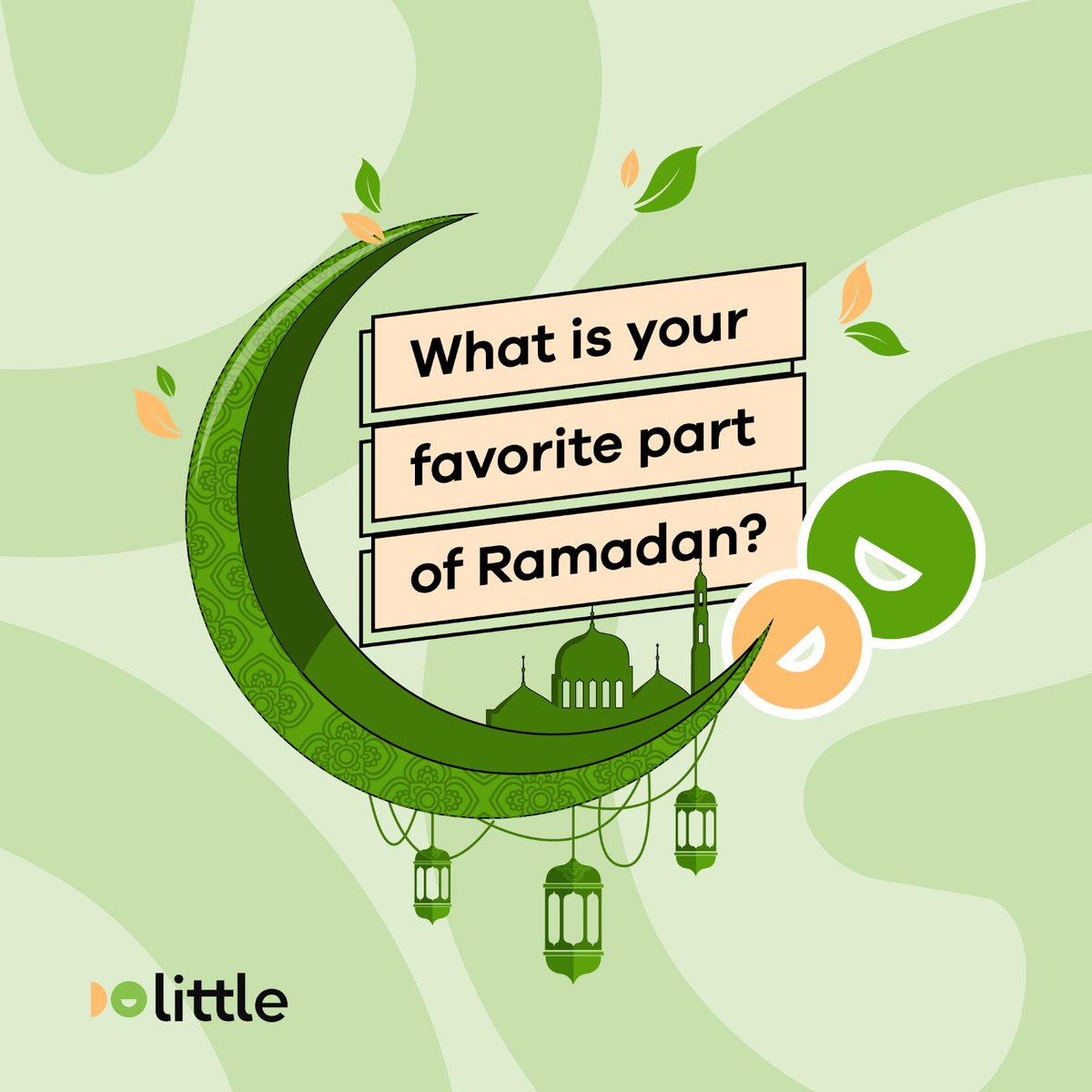 It's the 5th Day of Ramadan
What is your favorite part of  Ramadan?
