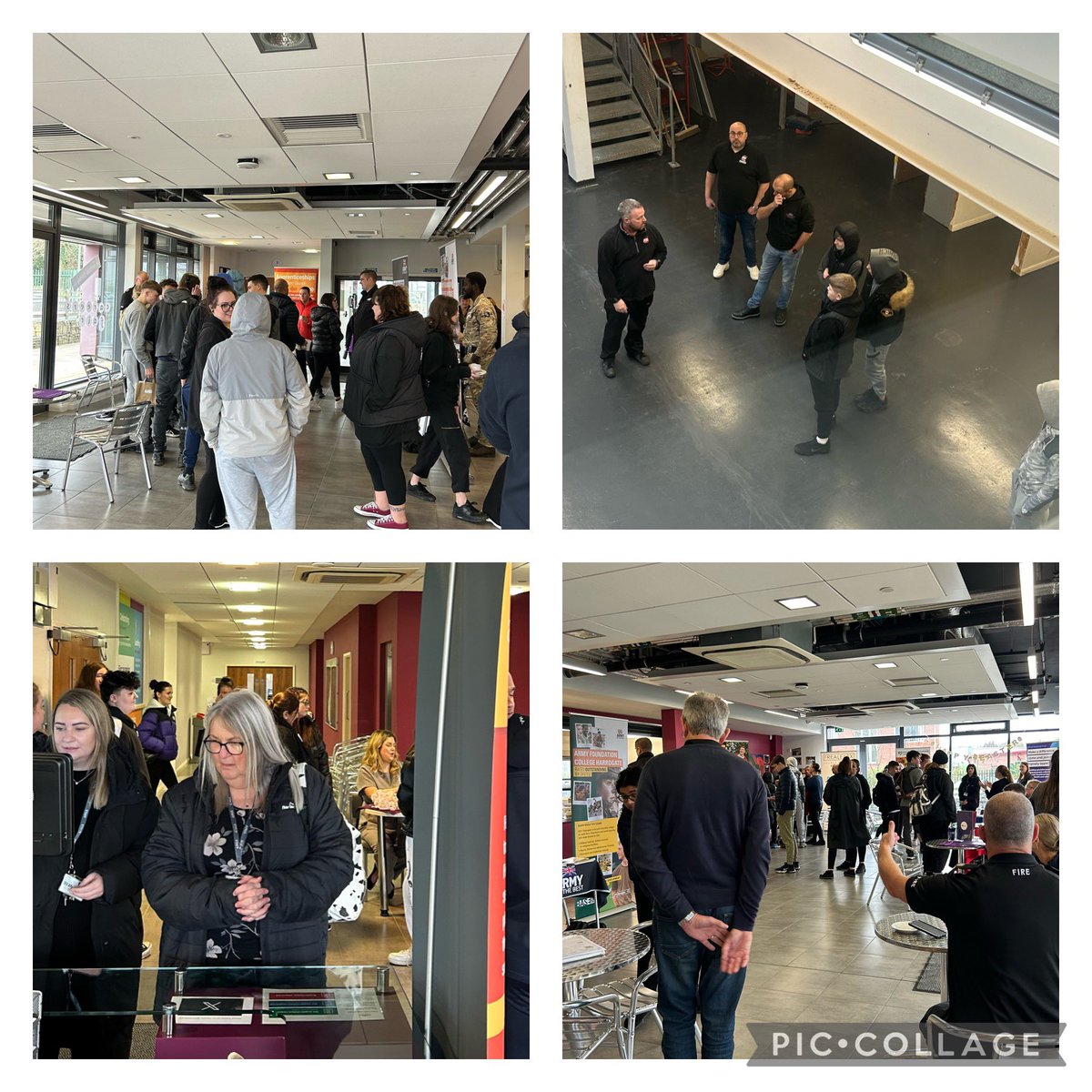 #careersfair at Enterprise Campus, what a fantastic day! Thank you to all those people that supported us and our students from @EnrichAcademyUK @EvolveAcademyUK @EthosCollegeUK