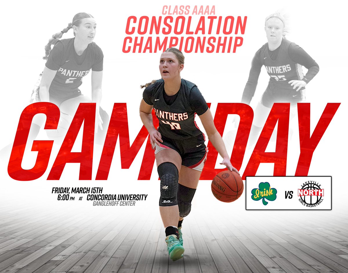 GAME DAY! 

📍: Concordia University Ganglehoff Center vs Rosemount
🗓️: Tonight, 6pm
🎥: prepspotlight.tv/MSHSL/GameStre…
🎟️: mshsl.hometownticketing.com/embed/event/386

Artwork by Tyler Christianson.