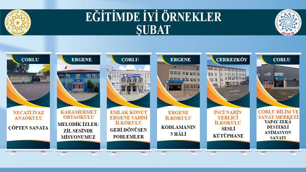 EmlakErgene's tweet photo. Harezmi ekibimizin yapmış olduğu ''Geri Dönüşen Problemler'' projesi Tekirdağ İl MEM'nün Eğitimde İyi Örnekler projesinde 115 başvurunun  içersinde "Eğitimde İyi Örnek" olarak seçilmiştir.Emeği geçen Öğretmen ve öğrencilerimize teşekkür ederiz.
@Murat_Eren @ersanulusan @hete61 https://t.co/rW8xmIVuJZ