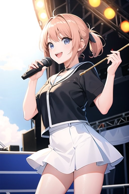 ryuta_0115's tweet photo. singer girl
#aiart #aiillust #aiartworks #digitalart #anime #japan #kawaiigirl #kawaii #cutegirl #cute #smilegirl #smile #singergirl
prompt:girl,singer,outside stage,music festival,day time,smile face
let's drawing!! https://t.co/5VBbEDtmPi