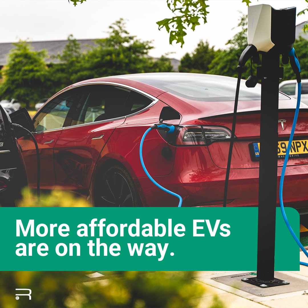 Exciting news!⚡️

According to Deloitte, by 2024, owning a Battery Electric Vehicle will be as affordable as owning a traditional petrol or diesel vehicle.

Become an EV Charging Installer: bit.ly/49Jyv5N
#Replenishh #EVs #EVIndustry #Electricians #EVChargingInstaller