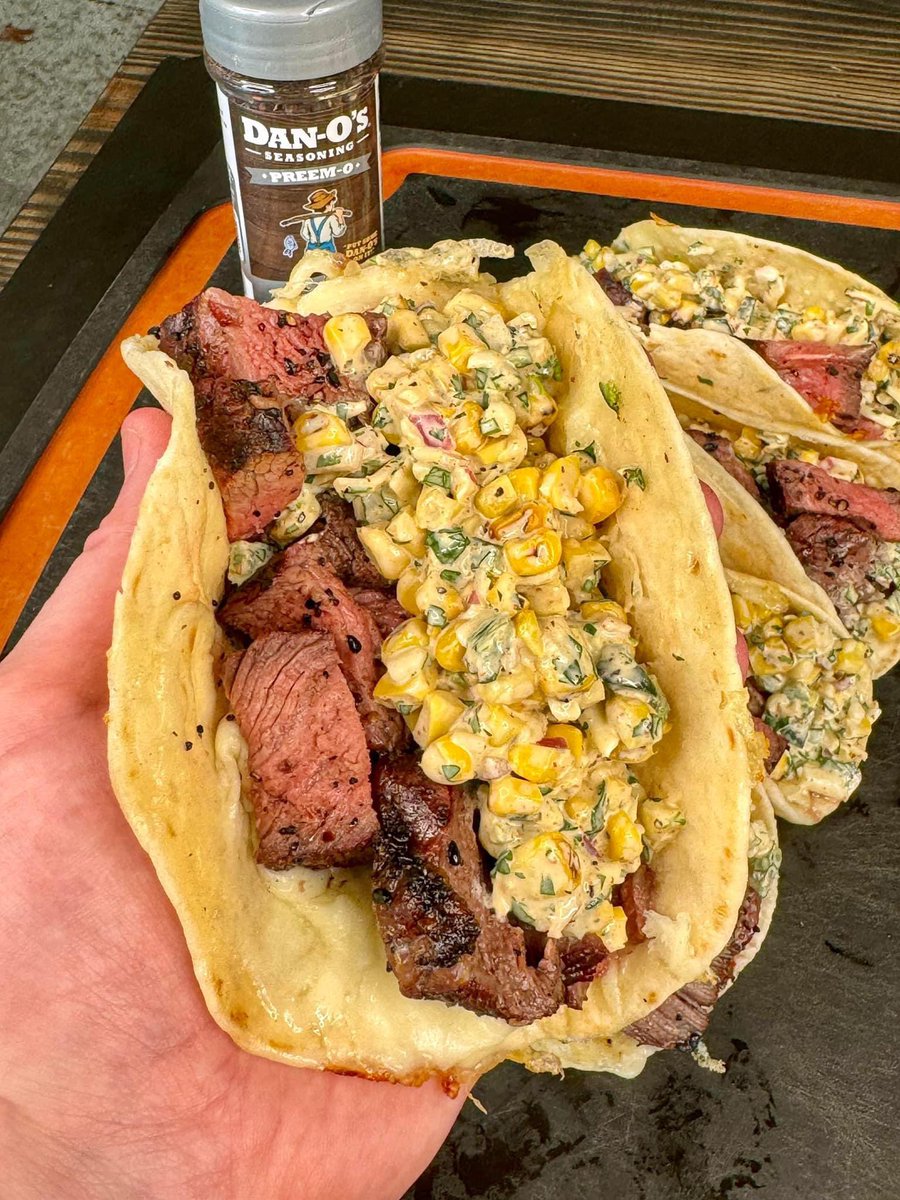 Would you order these Steak & Elote Corn tacos for lunch today?