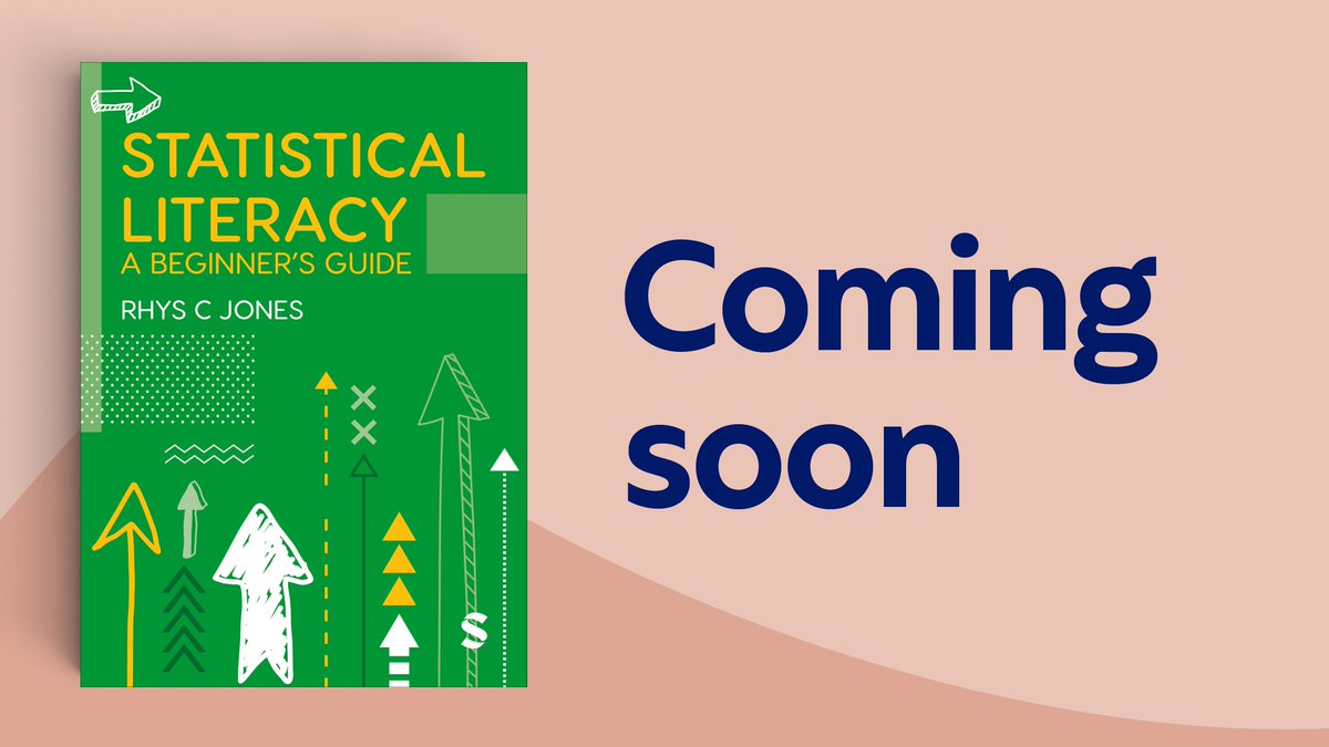 Struggling to navigate the world of #Statistics? Coming soon...'Statistical Literacy' is your go-to guide, breaking down complex concepts into clear, practical advice. #DataLiteracy Learn more: ow.ly/t1WO50QS8cH