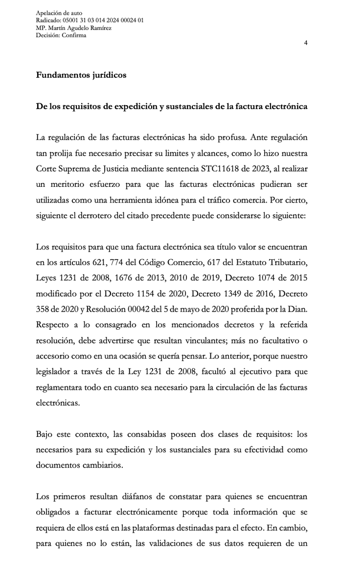 jairoparrac's tweet photo. EJECUTIVO. FACTURAS ELECTRÓNICAS. REQUISITOS. TS Medellín --⬇️⬇️-- https://t.co/X8PDpZVeR1
