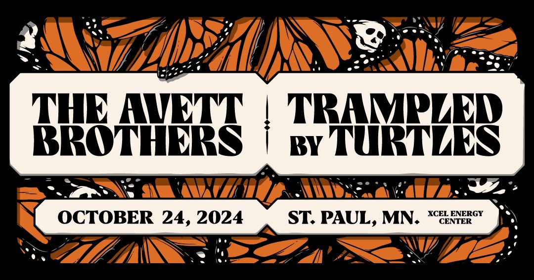 See you in St. Paul with @theavettbros at @XcelEnergyCtr on Oct 24! Sign up to get your presale code emailed direct to your inbox here: tinyurl.com/35xvy5xr