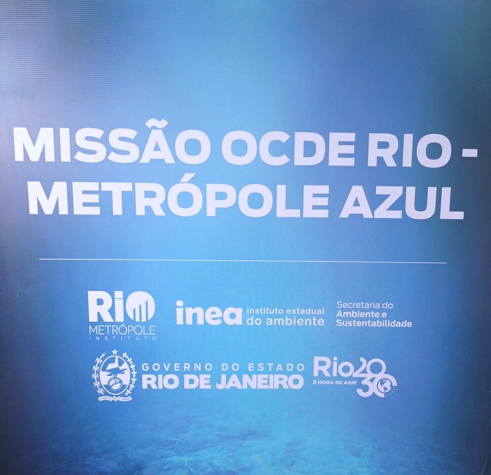 A @DGPM_Portugal integrou esta semana a missão da @OECD no Rio de Janeiro, no âmbito do programa “Cities and Regions for a Blue Economy”, com o objetivo de apoiar as autoridades estaduais no desenvolvimento de políticas e projetos de Economia Azul Sustentável.