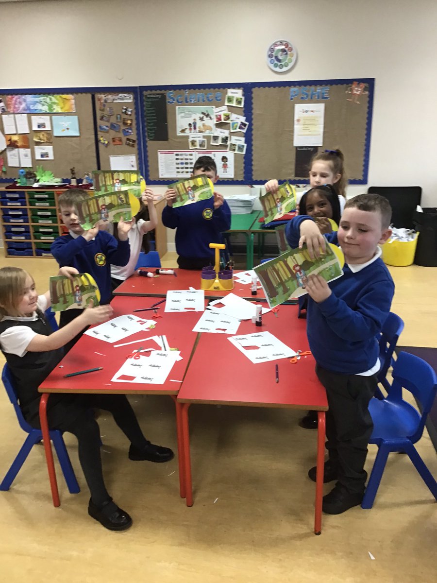 We enjoyed making wheel mechanisms in DT in the theme of Little Red Riding Hood 🐺🧣 
#designtechnology #dt #year1 @StPPPrimary