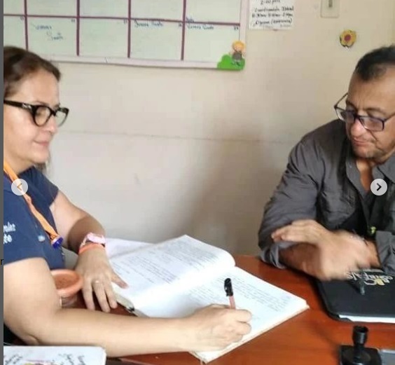 DirEduTachira's tweet photo. Bajo lineamientos del director de educación, @YuniorClavijoM , y el coord del Programa Todas las Manos a la Siembra, Diego Contreras, se visitó las diferentes escuelas adscritas a @DirEduTachira y al Centro de Formación para la Calidad Educativa la... (1/2)🧵🇻🇪
@FreddyBernal https://t.co/jTVBTqvm9S