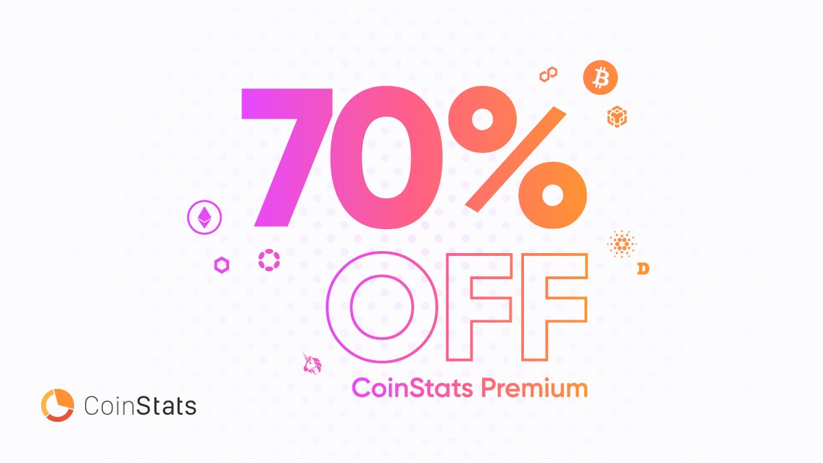Looking for the premium crypto portfolio tracking experience?

You're in luck 🍀

Get 70% OFF on CoinStats Premium 👇
coinstats.app/refer/BTC70?ut…