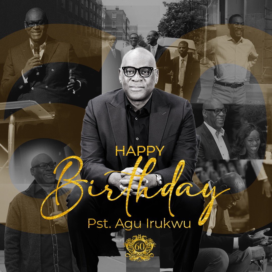 jesushouseuk's tweet photo. #HappyBirthday to our beloved Pastor @agu_irukwu 
May this milestone be filled with the same joy and peace you bring to others, and may God’s guidance illuminate your path always. 

With heartfelt gratitude and love, we wish you a truly blessed 60th birthday. 🎈❤️🎉 https://t.co/BqISOduAya