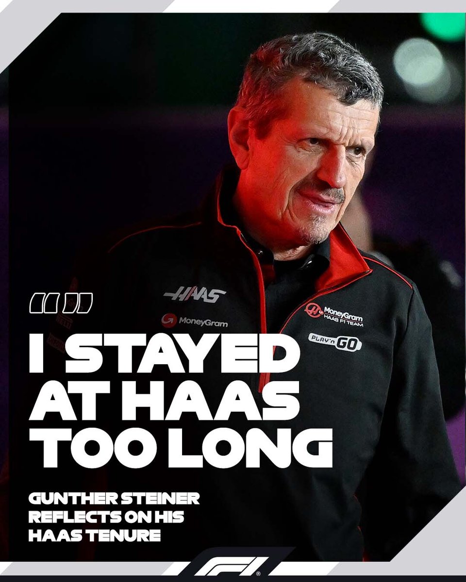 F1's tweet image. 💬 “When you step away, you get clarity – and you can see what you need to do. While you’re there, you’re in denial, you think you can do it but you cannot.”

📖 Read more from Gunther’s F1.com column: 
f1.com/GuntherColumnM…

#F1