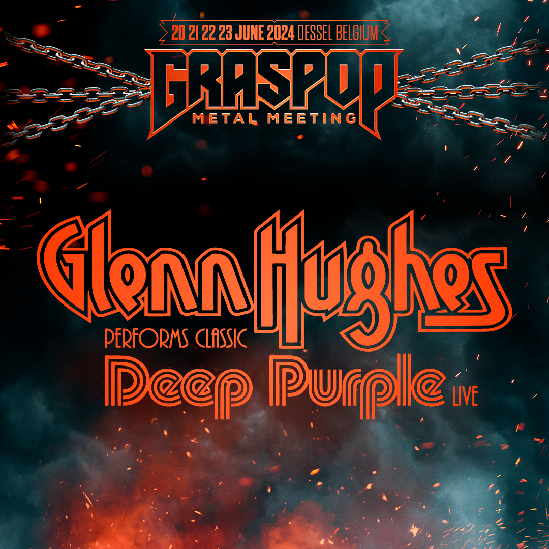 See you down the front @GraspopMetal 🇧🇪 22 JUNE 2024 🔛 🔥 Tickets & info. @ graspop.be #GlennHughesPerformsClassicDeepPurpleLive #GlennHughes