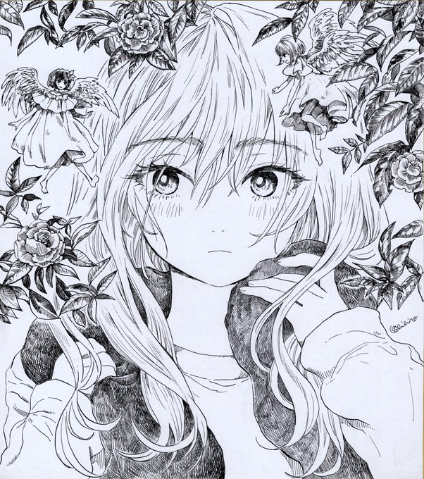 #アナログイラスト #創作 