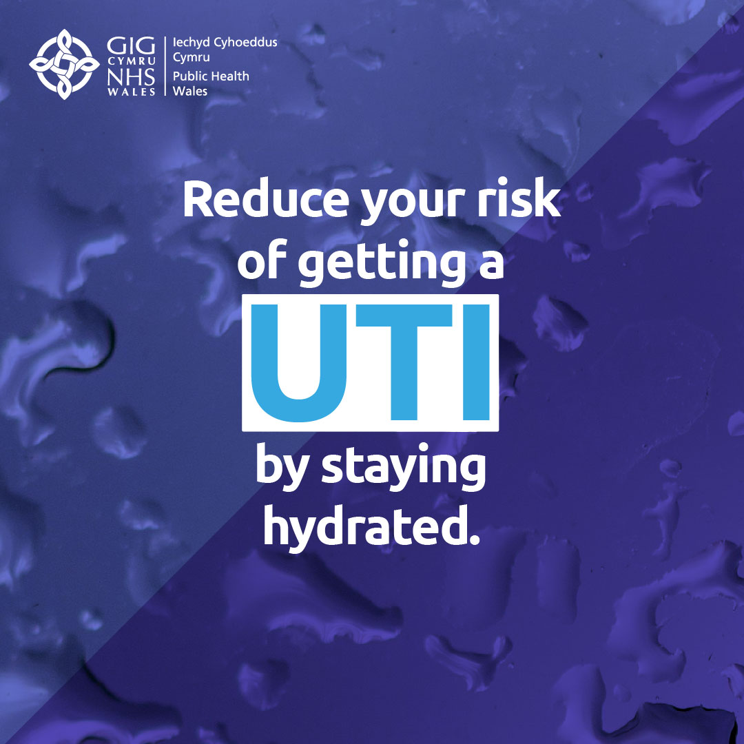 Staying hydrated prevents Urinary Tract Infections (UTI) and helps fight #AntibioticResistance 💧🚫🦠 Only take antibiotics when advised by a healthcare professional and help to keep antibiotics working when we need them the most. 💊 Find out more: 111.wales.nhs.uk/encyclopaedia/…