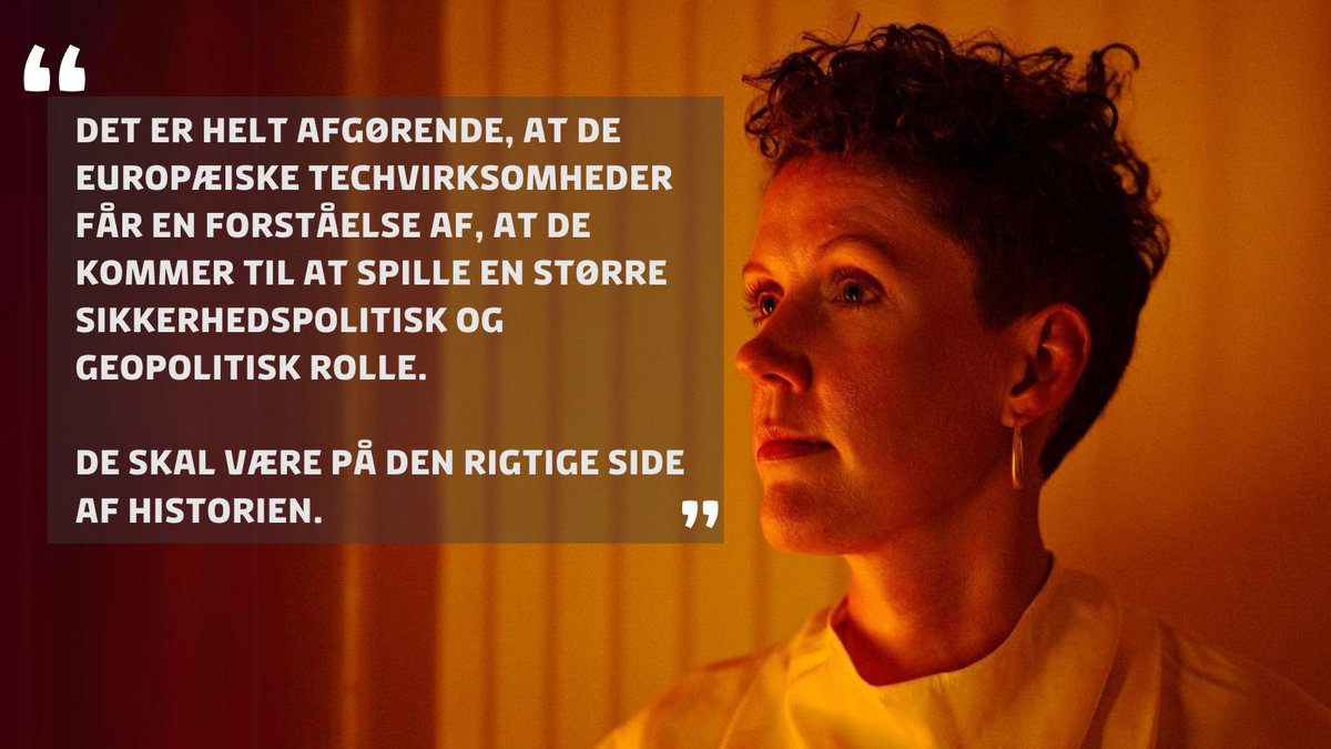 Med ny tech-strategi vil vi arbejde for, at 🇪🇺 tager et nødvendigt globalt lederskab i udviklingen af nye teknologier. Det, og meget mere, taler 🇩🇰 tech-ambassadør @AMEngtoft om, i nyt interview m. Politiken. 🔗artikel: politiken.dk/viden/tech/art…