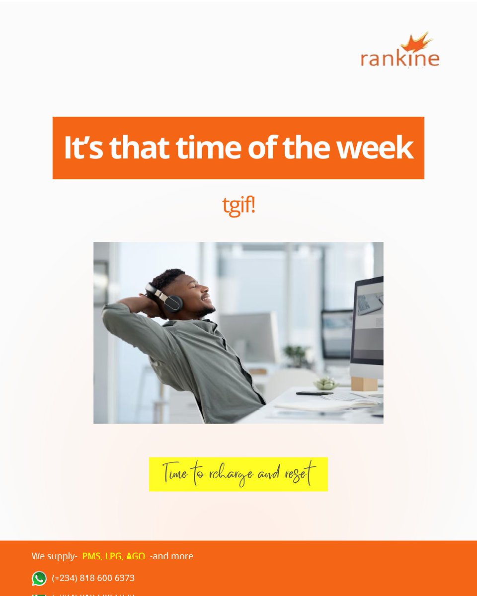 Rankineenergy's tweet photo. TGIF 🚀

#jummahmubarak #fridayfeeling #tgif https://t.co/ruyGBBUgly