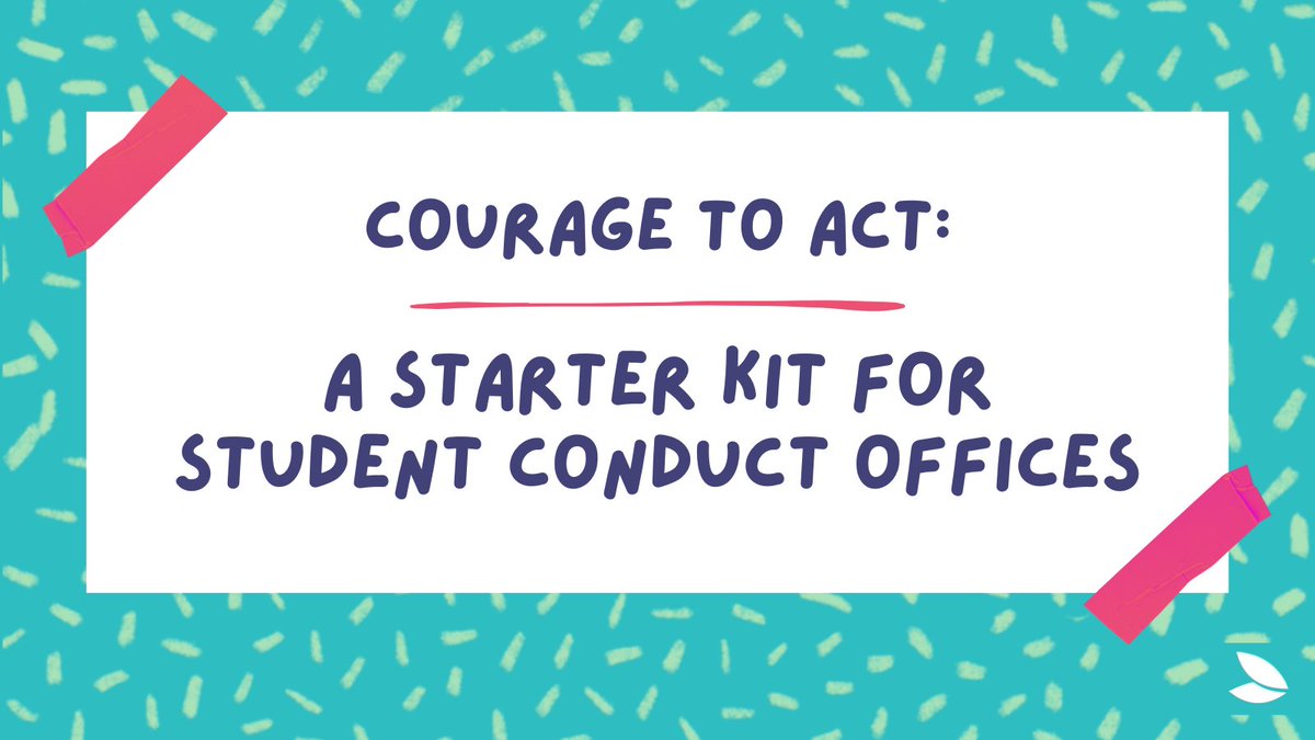 Responding to non-academic misconduct at PSIs can be complex, especially in the context of addressing GBV. Check out Courage to Act's essential 'starter pack' of foundational tools and toolkits to support those working in student conduct on cases of GBV: possibilityseeds.ca/courage-to-act…