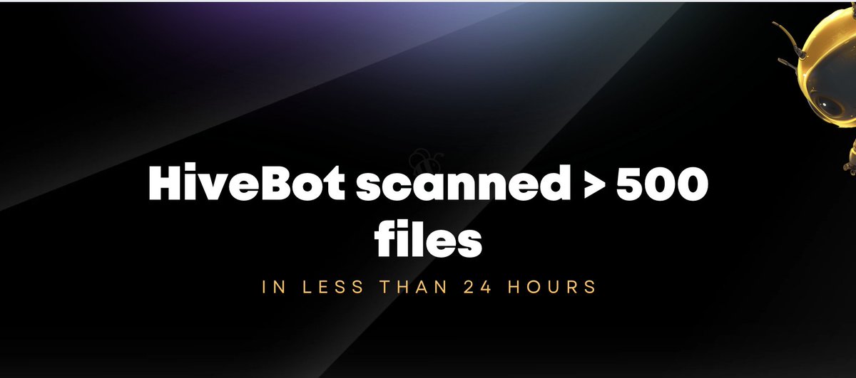 zkHive's tweet image. While the market is going down, the HiveBot adoption is going up! 🛡️🐝

$ZKHIVE is positioning itself as one of the fastest growing security AI products on Telegram!

Less than 24h after it&apos;s release, #HiveBot has already scanned more than 500 files and detected almost 20…
