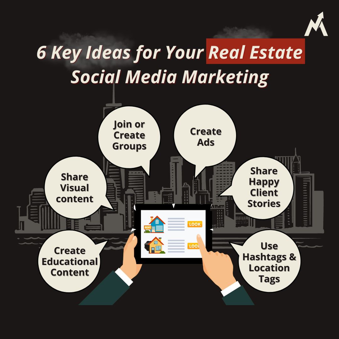 Catch Your Audience's Attention with These 8 Essential Real Estate Social Media Marketing Ideas! 

Lets Talk!
mappedskills.com
Contact no: (+91) 7799271317
Email: info@mappedskills.com

#RealEstateMarketing
#MarketingIdeas
#PropertyPromotion
#SocialMediaStrategies