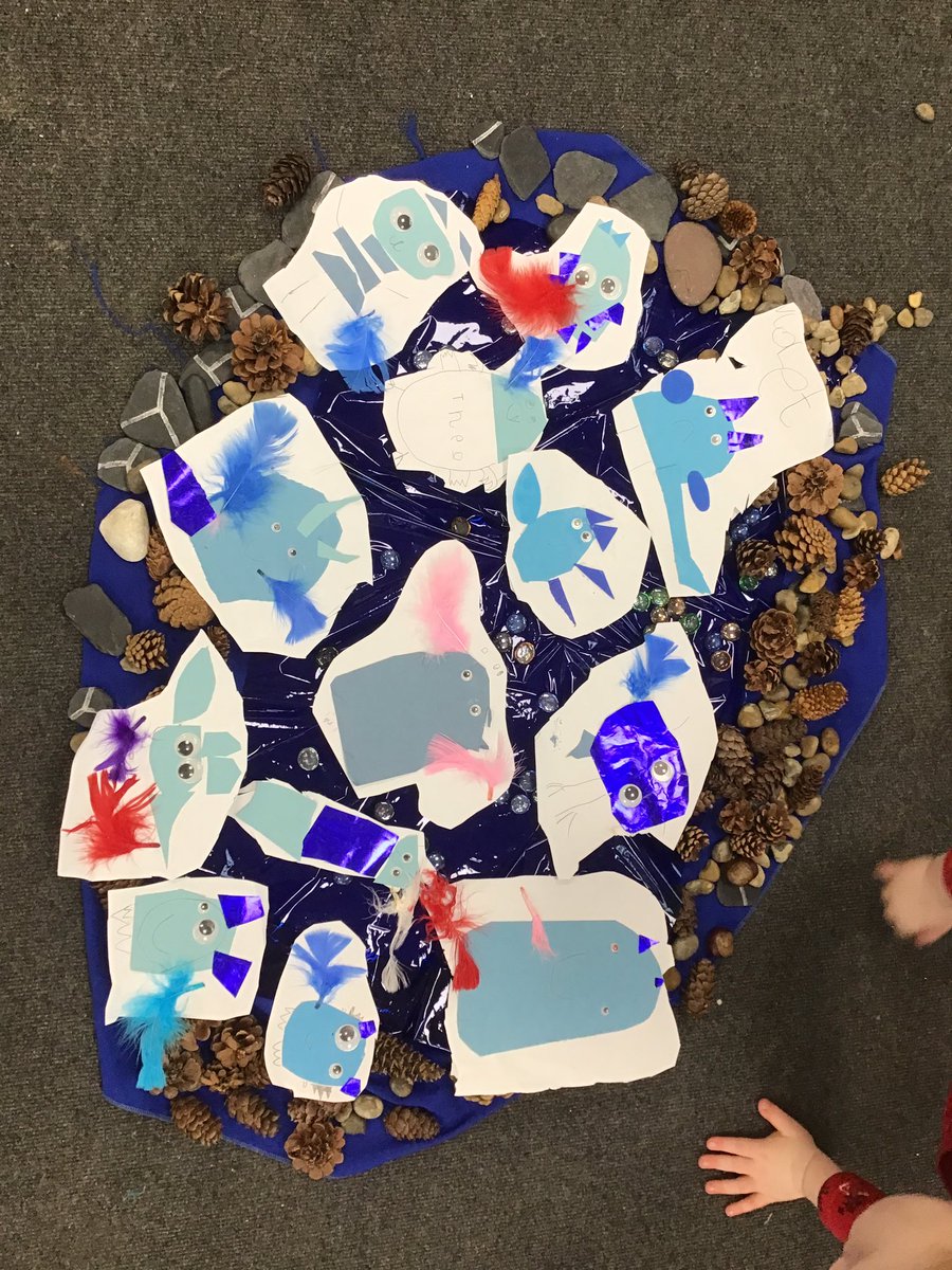 MrsCoenMPA's tweet photo. After our work on The Bog Baby, by Jeanne Willis, we worked independently to create our own collage bog babies. We then put them all together to create our own ponds for Bluebell Wood! #MoorsidePA #MoorsidePAEYFS #MoorsidePAEnglish #MoorsidePAArt https://t.co/2535Y56rmw