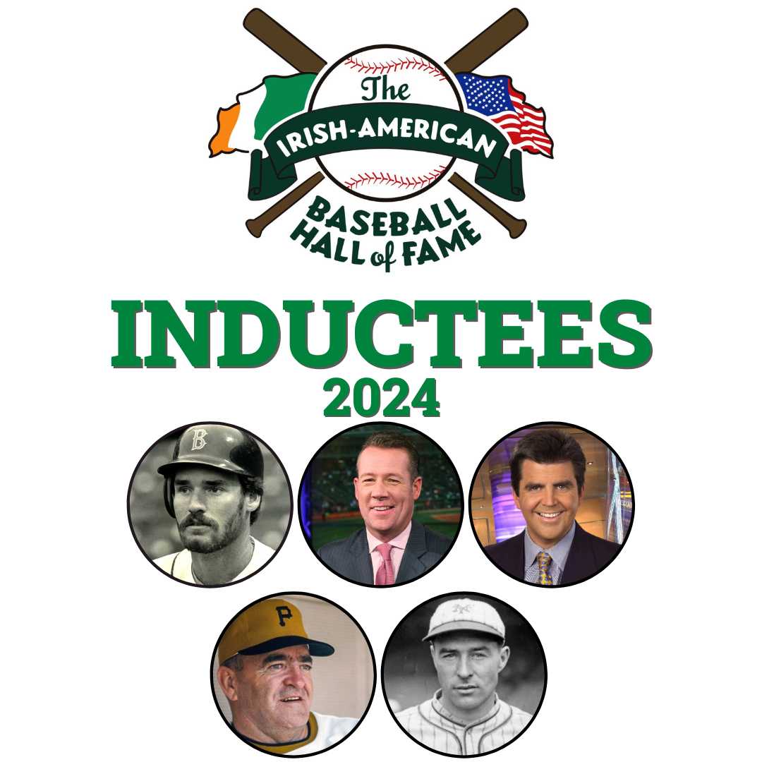 The Irish American Baseball Hall of Fame has announced its 2024 inductees:

Wade Boggs
Jack Curry
Brian Kenny
Danny Murtagh
Lefty O’Doul

Details: irishbaseball.org/2024/03/15/iri…