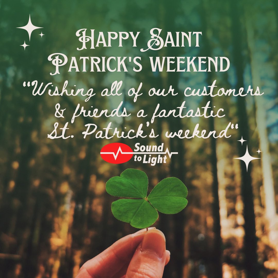 Wishing all of our amazing customers and friends a fantastic St. Patrick's weekend filled with luck, laughter, and plenty of craic! 🍀
