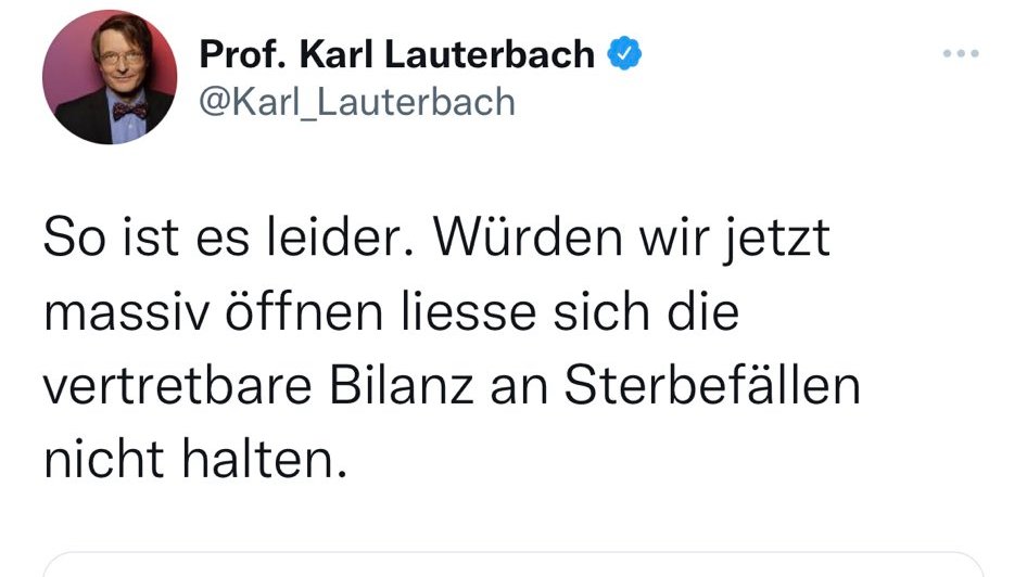 @Karl_Lauterbach @BMG_Bund Ihr Zusage ist und bleibt: Durchseuchung ohne Prävention und politisches Wunschdenken ! #SchwereSchuld #AmpelDesGrauens #CovidIsNotOver #COVIDisAirborne deshalb #MaskUp #CleanAirNow