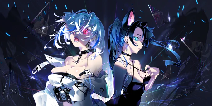 「ΛCK」「」ジャケットイラストALNEAR×Sakura Touno 