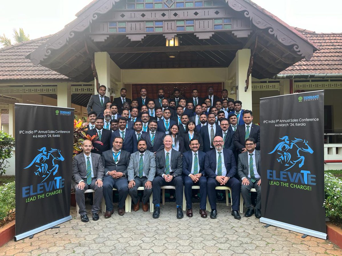 IPCINDIA1's tweet photo. Elevate
Lead the Charge!

IPC Tennant India 9th Annual Business Conference at Abad Whispering Palms Resort, Kumarakom, Kerala- 4-6 March 2024

https://t.co/508tWUmkAD https://t.co/wmJVzO6Zf1