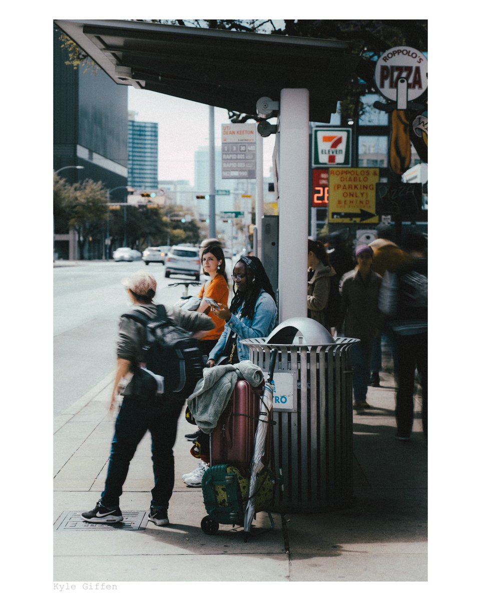 Bus Stop
———
#austinphotowalkers
#texasphotographer #austintexasphotography #trueaustin #urbanphotography #streetphotographers #streetphotographycommunity #styleblogger #austintexas #texas #downtownaustin #streetphotography #streetphotographyhub #streets #austin