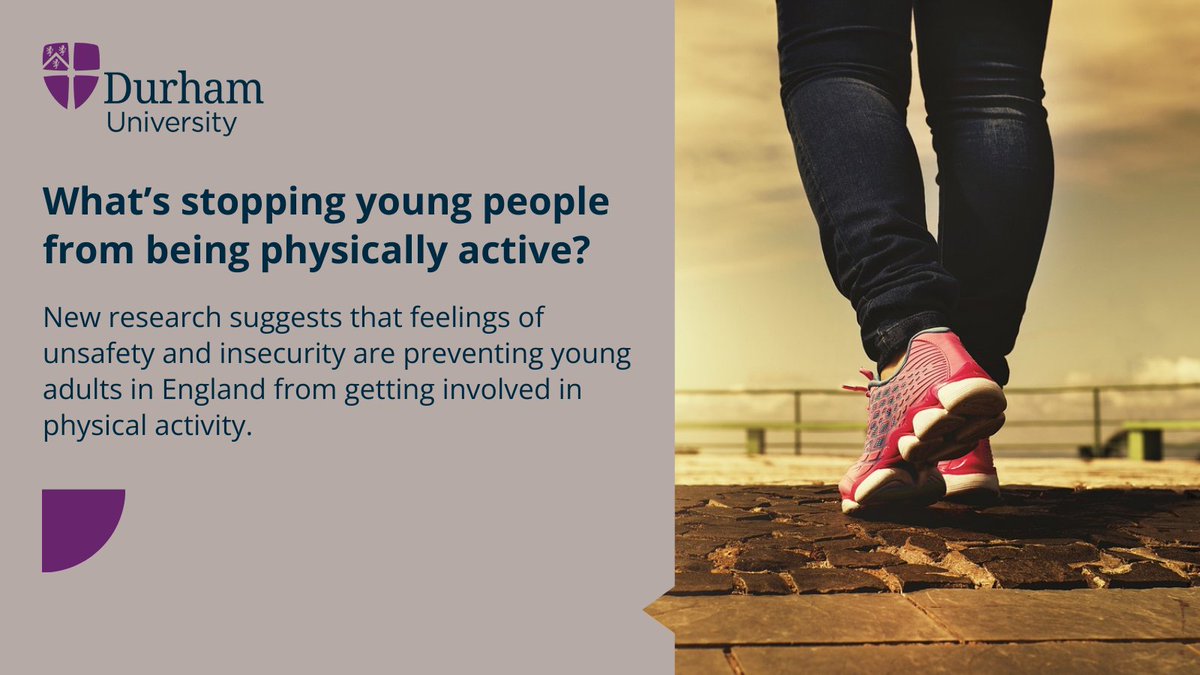 A new study led by our researchers at @fuse_online as part of @NIHRSPHR explores how young people feel about engaging in physical activity such as sports, exercise and walking in public places. @carolinedod @DUSportExSci 👉 brnw.ch/21wHUCd #DUresearch #DUinspire