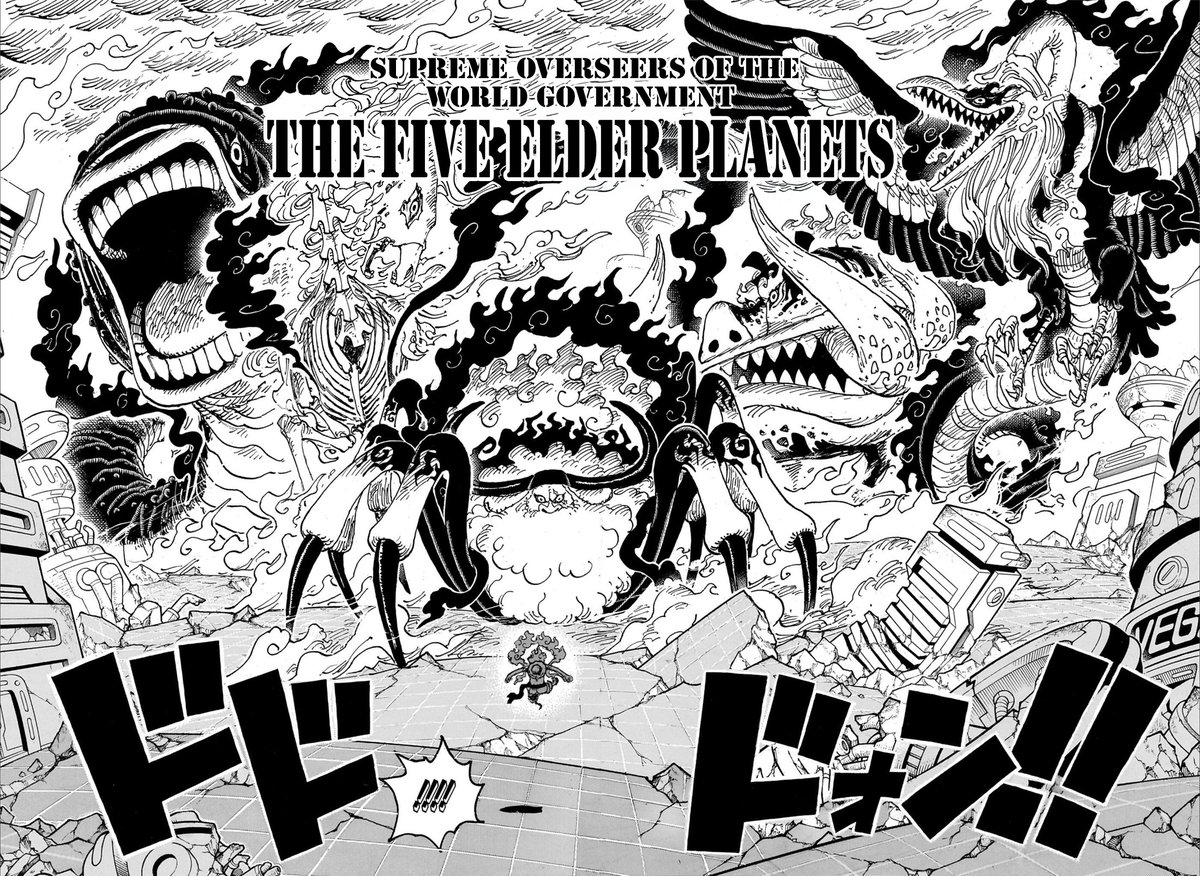 #OnePiece #OnePiece1110 

Analysis of Chapter 1110 - A Thread 🧵