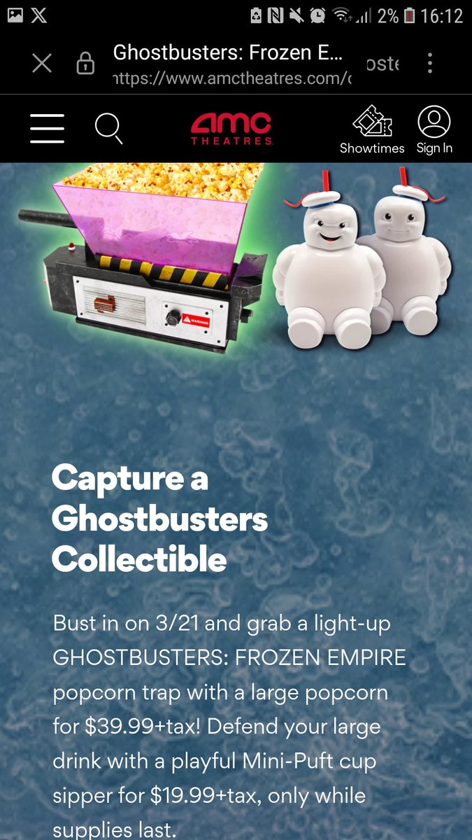 ApeNr01's tweet photo. $AMC is making #Ghostbusters4 better in so many ways! 🍿💎 https://t.co/SymThjogHC