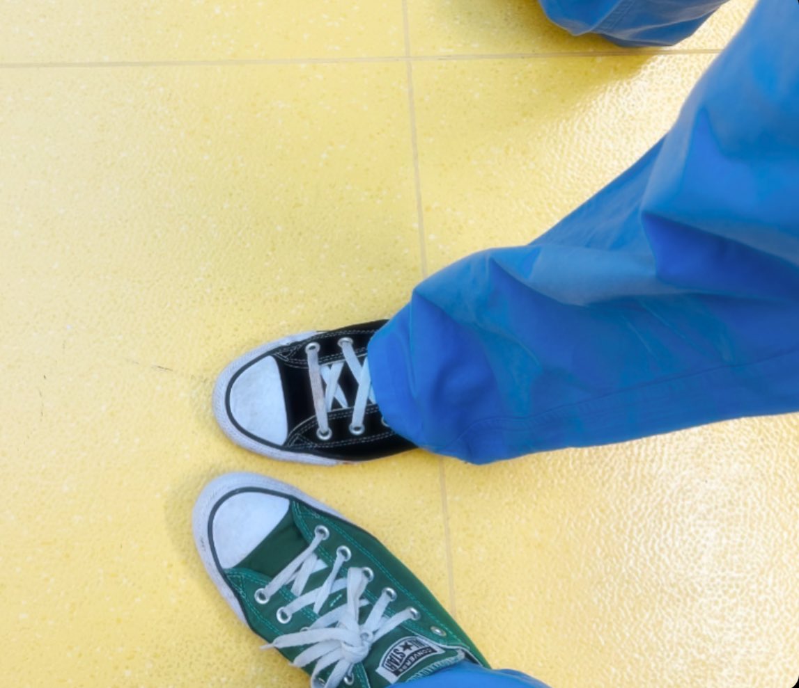Eliza J. Lee, MD (@elizajanelee) on Twitter photo When the resident’s shoe game is also on point, you know the vibes are going to be good. <a href="/MeganSulciner/">Megan Sulciner, MD</a> #ORConverse When the resident’s shoe game is also on point, you know the vibes are going to be good. <a href="/MeganSulciner/">Megan Sulciner, MD</a> #ORConverse