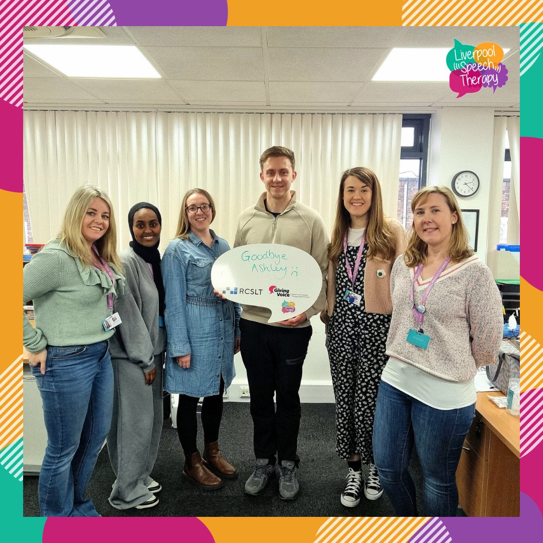 👋Goodbye Ashley,our wonderful final yr Masters student we've had the pleasure of hosting over the last 10 wks. 👏Thank you for all your hard work&best of luck with everything (not that you'll need it!) @MMUSaLTSoc @SLT_Kimu76 @MMUHPSC #liverpoolspeechtherapy #mysltday #rcslt