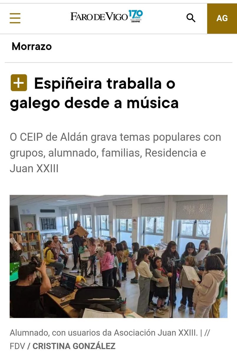 AldanCeip's tweet photo. En Espiñeira... A todo ghas!gravamos unha parte do CD incluído no Proxecto de Innovación Educativa e Dinamización Lingüística,contamos coa participación do alumnado,familias, Millo verde,charanga de Aldán "Cheghar e encher",@juanXXIII_pont,@CFRdeVigo @AcademiaGalega https://t.co/okhpH4IhLc