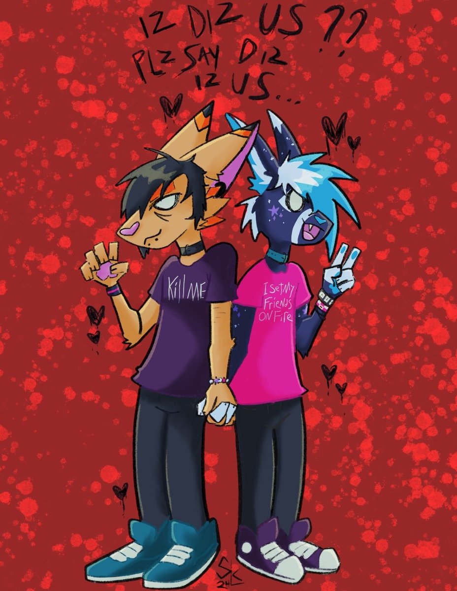 DumbDogDoodless's tweet photo. 2 hot emo boys ❤️‍🩹🖤❤️‍🩹🖤
Commission for @bearsinith https://t.co/mmKEjRZIEV