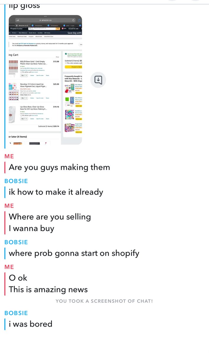 My 10 yo niece and her friend just started a business, selling home made lipgloss, on @Shopify , coz they were bored., 
#businessacumen #startups