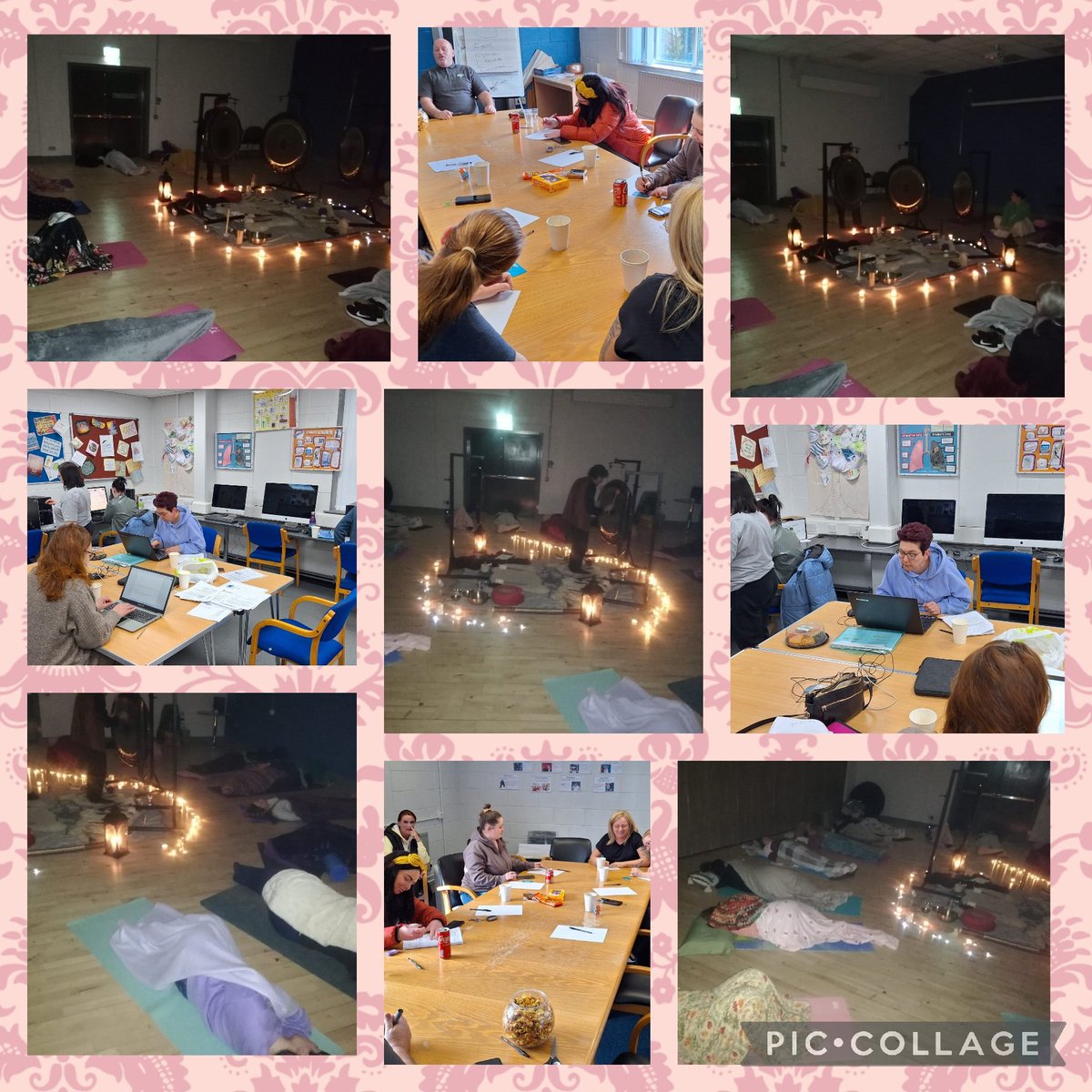 It's been a busy few days in the centre...2 amazing sound healing sessions with Santiago, ICT and a thought provoking session around addictions and trauma with Andy from Fall Up