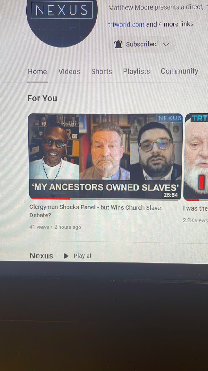 Slavery and reparations in <a href="/churchofengland/">The Church of England</a> new show starring  <a href="/RafHM/">Rafe Heydel-Mankoo</a> <a href="/RevYemmy/">Rev. Yemi Adedeji- The Bridge</a> <a href="/Psephizo/">Dr Ian Paul</a> youtu.be/34iWOnWsMgs?si…