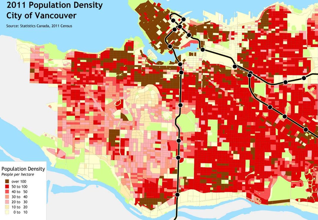 sqwabb's tweet photo. @michaelgeller @Canucks Kitsilano is already #Vancouver's third or fourth densest neighbourhood, along with Fairview, the West End and Downtown. Why not, for a change, make Arbutus Ridge, Dunbar-Southlands, West Point Grey and Kerrisdale accept their fair share of densification? https://t.co/mUemFEatxf