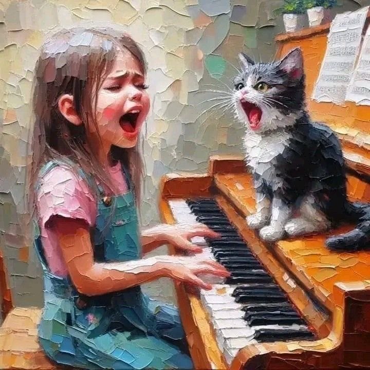 Etnaetoya's tweet photo. Картина маслом 😻 https://t.co/gbkp833hq5