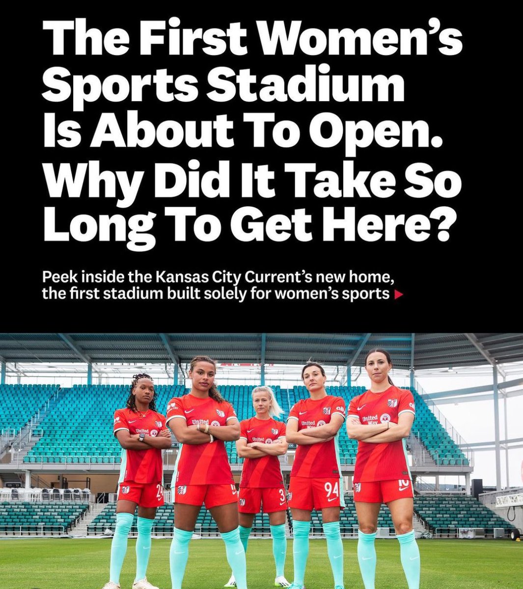 We’ve taken our time with putting a soccer team in Milwaukee and I think we missed the mark— not prioritizing an all pro women’s team ..you know the ones that have been taking the WORLD stage by storm. <a href="/MayorMKE/">Mayor Cavalier Johnson</a> wants a million ppl? Get w/the TIMES! So jealous of KC