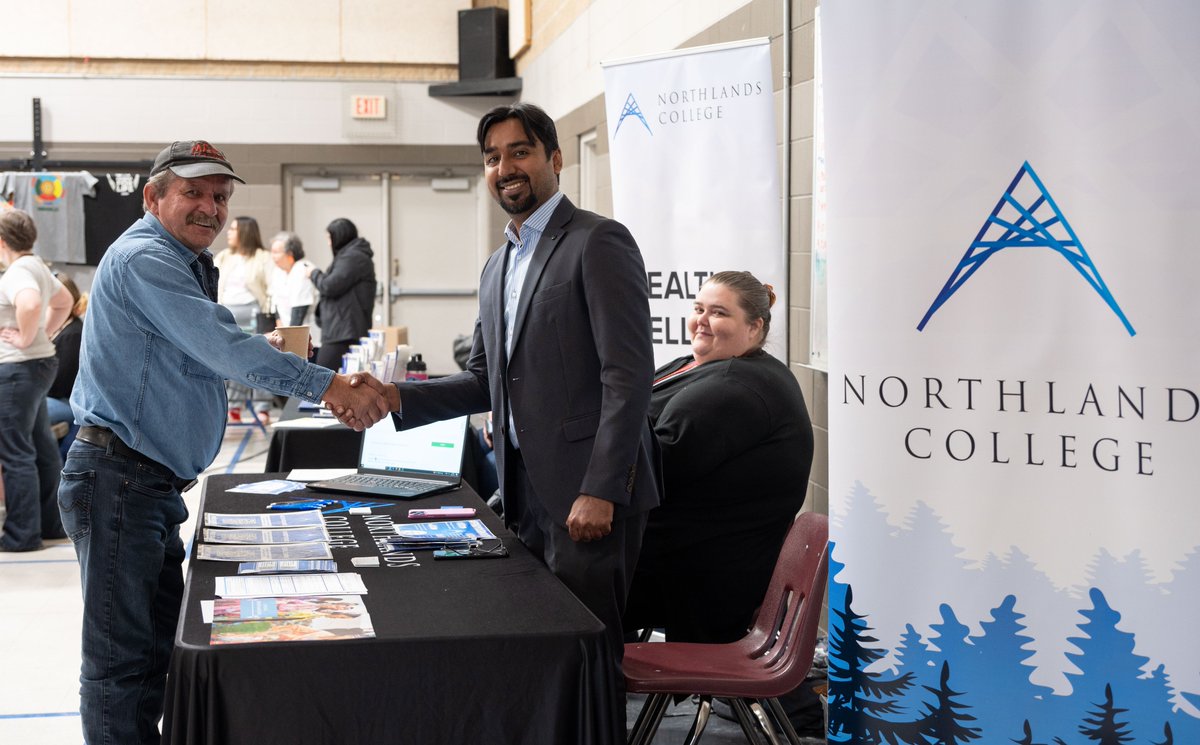 NorthlandsColg's tweet image. Thank you for visiting Northlands College's booth and interacting with our staff at the Women's Conference at @JRMCCSportsRec. We hope to see you join our community soon.  

Together, we can achieve greatness!  

#northlandscollege #JRMCC #findyournorth