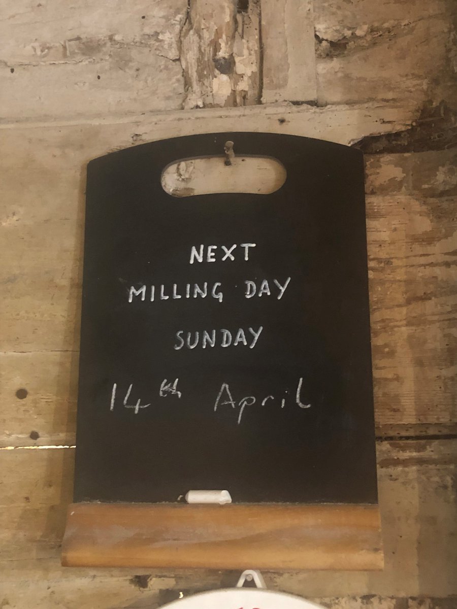 Our next Milling Day is on the 14 April, 12-4 (the last mill will be about 3ish) @heartoflincs